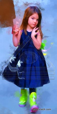 7453